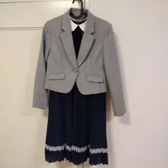 卒業式用　フォーマルワンピース&ブレザーセット　150センチ