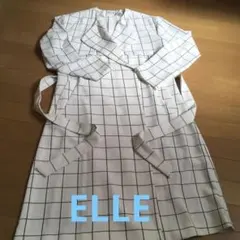 美品　ELLE トレンチコート　38のサムネイル