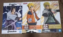 うずまきボルト　波風ミナト　サスケ　 フィギュアセット