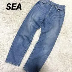 SEAシー　スリムデニムパンツ　ヴィンテージハイライズのサムネイル