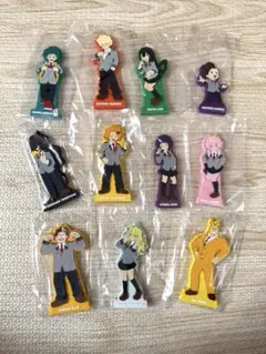 一番くじ　僕のヒーローアカデミア　I賞　ラバースタンド　11点