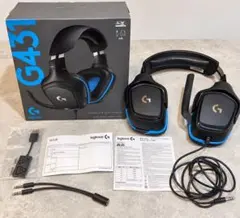 お値下げ　美品　Logicool G431 ゲーミングヘッドセット 箱・付属品有