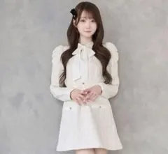 Helter neck ribbon mini onepiece エムミーエメ - メルカリ