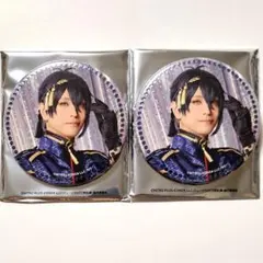 刀ミュ 十周年 祝賀祭 ドーム　三日月宗近 黒羽麻璃央　缶バッジ A