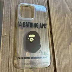 A BATHING APE iPhone ケース クリア　14proのサムネイル