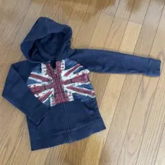 baby Gap ユニオンジャック パーカー ネイビー 110