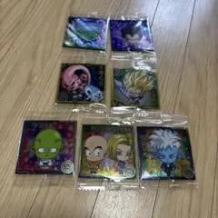 ドラゴンボール超戦士シールウエハース　7枚セット
