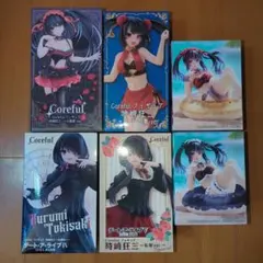 デート·ア·ライブ　時崎狂三　プライズフィギュア　6体セット