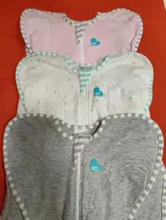 お値下げしました。Love To Dream スワドルセット Sサイズ 3色