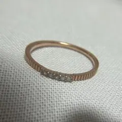 ete エテ　K10リング　0.03ct 【約7号】
