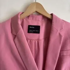 Bershka ピンク テーラードジャケット EU36のサムネイル