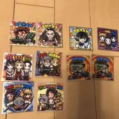 鬼滅の刃マン チョコ 遊郭編 シール 10枚セット  ビックリマン