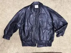 FREAK'S STORE フェイクレザーブルゾン　ブラックのサムネイル