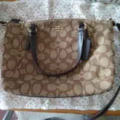 コーチショルダーバック