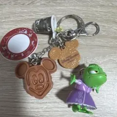 ディズニーキャラクター キーホルダーセット