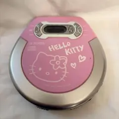 ハローキティ ポータブルCDプレーヤー 動作品 訳あり - メルカリ