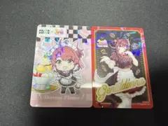 ココス×ウマ娘　オリジナルクリアカード　ジェンティルドンナ　ダンツフレーム