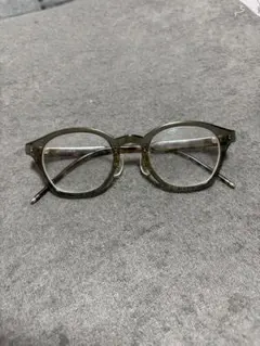 Zoff JINS 度ありメガネ　グリーン