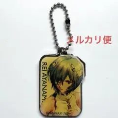 新世紀エヴァンゲリオン　綾波レイ　メタルチャーム　メタルキーホルダー