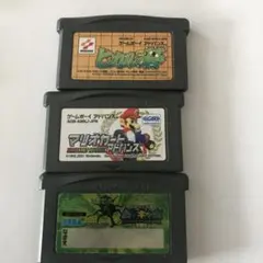 GBA ゲームボーイアドバンス カセット 4本セット まとめ売り - メルカリ