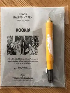 トラベラーズノート 限定 MOOMIN 彗星 ブラスボールペン ムーミン2023