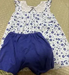スタジオミニ　涼しいワンピース　おまけかぼちゃパンツ90のサムネイル