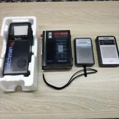 カセットレコーダー、ポケットラジオ ジャンクまとめ売りのサムネイル
