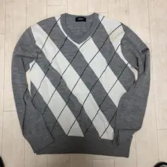 Titleist ダイヤモンド柄セーター LLサイズ