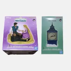 一番くじ ディズニーA賞 ラプンツェル C賞 ピーター・パン 2点セット