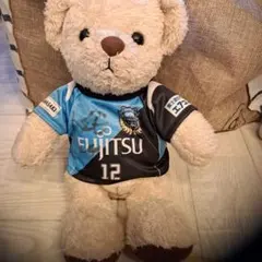 川崎フロンターレ ユニフォームテディベア 12番 サイン入り
