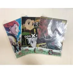 一番くじ ハンターハンター D賞 クリアファイル3セット①