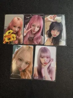 ive リズ qqmusic idoustage トレカ 5枚セツト