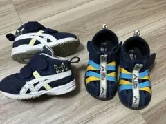 14.0　15.0 スニーカー　サンダル　2足セット