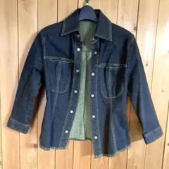 NOVESPAZIO ノーベスパジオ デニムジャケット コットン タイト 38