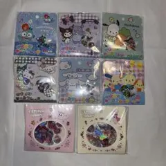 正規品 おはじきシール サンリオ エスターバニー 8袋セット まとめ売り