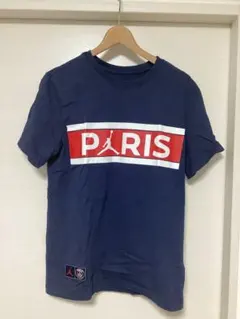 ジョーダン PSG Tシャツ L ネイビー PARIS ロゴ 半袖 NIKEのサムネイル