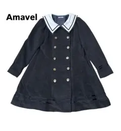 美品✨Amavel アマベル セーラーカラーコートのサムネイル