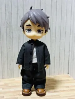 オビツ11 服 セットアップ(グレー)