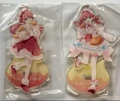 ホロライブ　さくらみこ　鳴門鯛焼本舗　アクリルスタンド2種