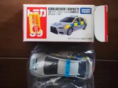 トミカ　39 三菱ランサーエボリューションX 英国瞥察仕様