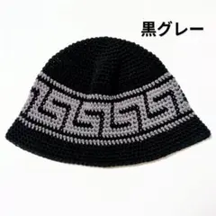 クラッシャーハット クロシェハット ビーニー 帽子古着 グランジ ニット帽 韓国