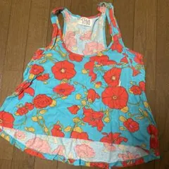 BILLABONG 花柄 タンクトップ Mサイズのサムネイル