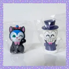 コキンちゃん＆ホラーマン 指人形 ソフビ あつまれアンパンマン 飾り ハロウィン