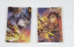 鬼滅の刃 無限城編 第四弾 胡蝶しのぶ 童磨 D賞 レイヤードクリアカードセット