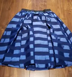 ドーリーガールバイANNA SUI　ブルーストライプスカート