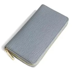 超人気　メンズ　レディース　本革　長財布　グレー　灰色　さいふ　素敵