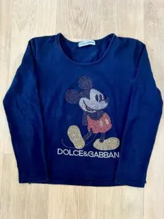 DOLCE&GABBANA ミッキーマウス 長袖Tシャツのサムネイル