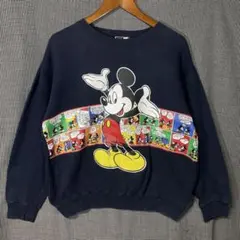 極美品】フレームワーク 別注 ミッキー ダメージ加工 スウェット 