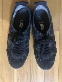 オニツカタイガー　黒　スニーカー