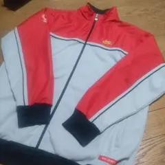 NIKE キッズ ジャージ ジャケット レッド グレー
